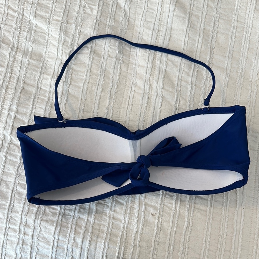 SO Women's Deep Blue Bikini Top - Picture 2 of 5